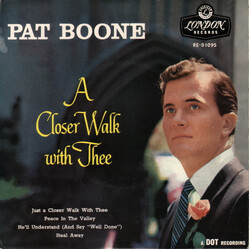 Pat Boone A Closer Walk With Thee USED VINYL 7INCH 45 RPM EP