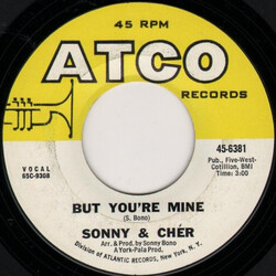 Sonny & Cher But You're Mine / Hello USED VINYL 7"