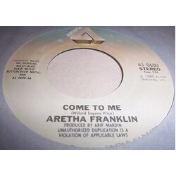 Aretha Franklin Come To Me / School Days USED VINYL 7INCH SINGLE 45 RPM