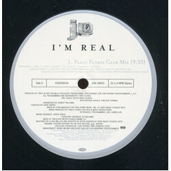 Jennifer Lopez I'm Real USED VINYL 12INCH PROMO 33 S RPM