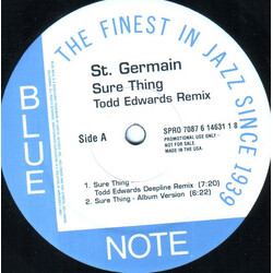 St Germain Sure Thing (Todd Edwards Remix) USED VINYL 12INCH PROMO