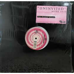 More Said Uninvited (The Dance Mixes) USED VINYL 12INCH 33 S RPM