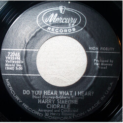 The Harry Simeone Chorale Do You Hear What I Hear? USED VINYL 7INCH 45 RPM
