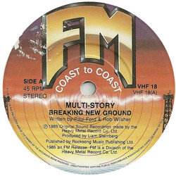 Multi-Story Breaking New Ground USED VINYL 7INCH 45 RPM STEREO