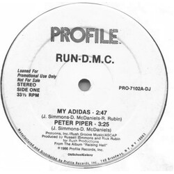 Run-DMC My Adidas / Peter Piper USED VINYL 12INCH PROMO