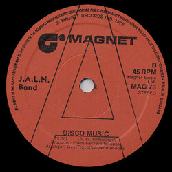 J.A.L.N. Band Disco Music USED VINYL 12INCH 45 RPM SINGLE LIMITED EDITION STEREO