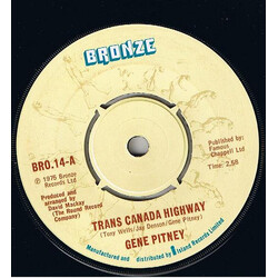 Gene Pitney Trans Canada Highway USED VINYL 7INCH 45 RPM SINGLE