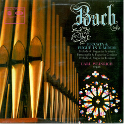 Johann Sebastian Bach / Carl Weinrich Toccata & Fugue In D Minor Vinyl LP USED
