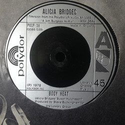 Alicia Bridges Body Heat USED VINYL 7INCH 45 RPM
