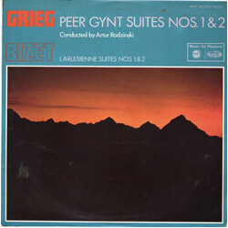 Edvard Grieg / Georges Bizet / Artur Rodzinski Peer Gynt Suites Nos. 1 & 2 / L'Arlesienne Suites Nos. 1 & 2 Vinyl LP USED