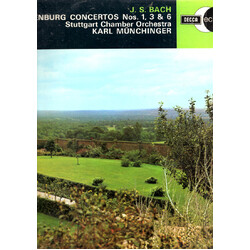 Johann Sebastian Bach Brandenburg Concertos Nos 1, 3 & 6 Vinyl LP USED