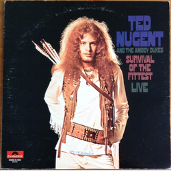 Ted Nugent / The Amboy Dukes Survival Of The Fittest - Live Vinyl LP USED