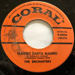 The Enchanters Mambo Santa Mambo / Bottle Up And Go USED VINYL 7INCH 45 RPM SINGLE