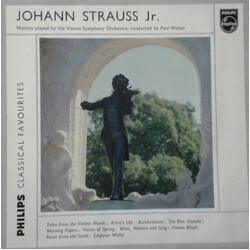 Johann Strauss Jr. Waltzes By Johann Strauss Jr Vinyl LP USED