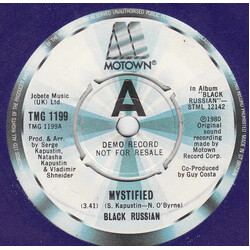 Black Russian (5) Mystified USED VINYL 7INCH 45 RPM PROMO