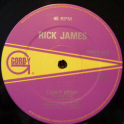 Rick James Can't Stop VINYL 12" USED