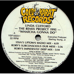 Linda Clifford Whatcha Gonna Do (The Remix Project 1995) USED VINYL 12INCH 33 S RPM