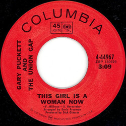 Gary Puckett & The Union Gap This Girl Is A Woman Now VINYL 7" USED