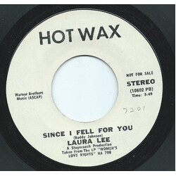 Laura Lee Since I Fell For You USED VINYL 7INCH 45 RPM SINGLE PROMO STYRENE