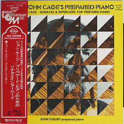 John Cage / John Tilbury Mr. John Cage's Prepared Piano Vinyl LP USED