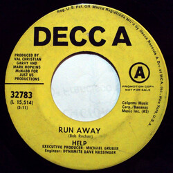 Help (2) Run Away / Keep In Touch USED VINYL 7INCH 45 RPM SINGLE PROMO