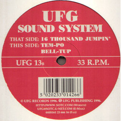 UFG Soundsystem 16 Thousand Jumpin' USED VINYL 12INCH