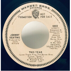 John Keating Theme From Hotel / This Year Vinyl 7" USED