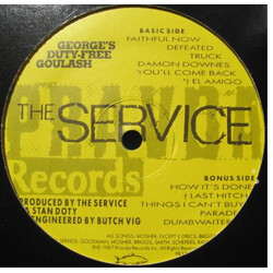 The Service (2) George's Duty Free Goulash Vinyl LP USED