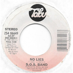 The S.O.S. Band No Lies / Even When You Sleep USED VINYL 7INCH 45 RPM
