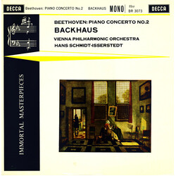 Ludwig van Beethoven / Wilhelm Backhaus / Wiener Philharmoniker / Hans Schmidt-Isserstedt Piano Concerto No. 2 Vinyl USED