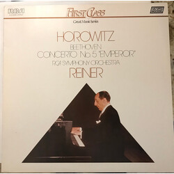Ludwig Van Beethoven / Vladimir Horowitz / Fritz Reiner / RCA Victor Symphony Orchestra "Emperor" Concerto No. 5, In E-Flat, Op. 73 Vinyl LP USED