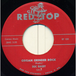 Doc Bagby Organ Grinder Rock / Grits USED VINYL 7INCH 45 RPM SINGLE