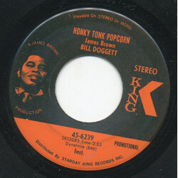 Bill Doggett Honky Tonk Popcorn USED VINYL 7INCH 45 RPM SINGLE PROMO STEREO