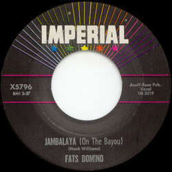 Fats Domino Jambalaya (On The Bayou) / I Hear You Knocking USED VINYL 7INCH 45 RPM SINGLE