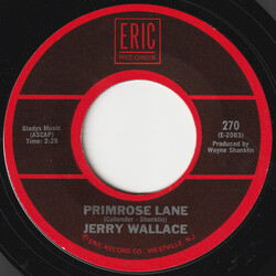 Jerry Wallace Primrose Lane / Shutters And Boards USED VINYL 7INCH 45 RPM SINGLE REISSUE STYRENE