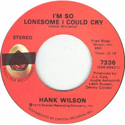 Hank Wilson Roll In My Sweet Baby's Arms VINYL 7" USED