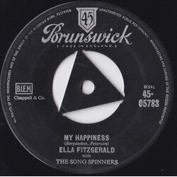 Ella Fitzgerald / The Song Spinners My Happiness USED VINYL 7INCH 45 RPM SINGLE