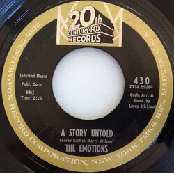 The Emotions (5) A Story Untold / One Life, One Love, One You USED VINYL 7INCH 45 RPM SINGLE
