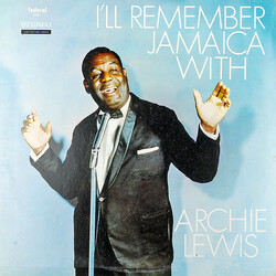 Archie Lewis I'll Remember Jamaica With Vinyl LP USED