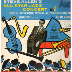 Steve Allen (3) / Lawson-Haggart Jazz Band / Billy Butterfield Jazz Band Steve Allen's All Star Jazz Concert Volume 2 Vinyl LP USED
