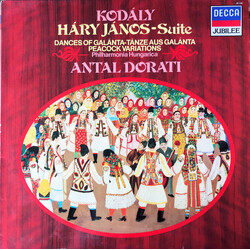 Zoltán Kodály / Antal Dorati / Philharmonia Hungarica Háry János Suite; Dances Of Galánta; Peacock Variations Vinyl LP USED