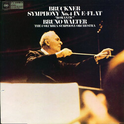Anton Bruckner / Bruno Walter / Columbia Symphony Orchestra Symphony No. 4 In E-Flat "Romantic" Vinyl LP USED