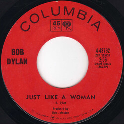 Bob Dylan Just Like A Woman USED VINYL 7INCH 45 RPM STYRENE