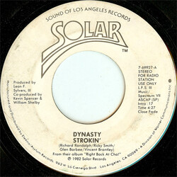 Dynasty Strokin' / A Man In Love USED VINYL 7INCH 45 RPM PROMO