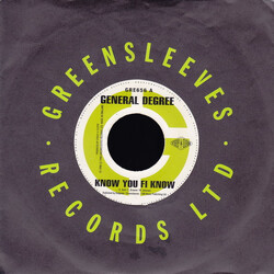 General Degree / Ghost (6) / Saba Tooth Know You Fi Know / Buffulous USED VINYL 7INCH 45 RPM
