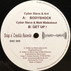 Cyber Steve / Ant / Matt Walkabout Bodyshock USED VINYL 12INCH