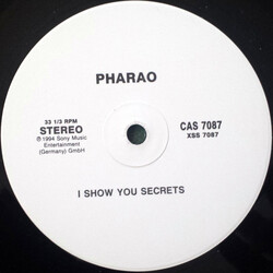 Pharao I Show You Secrets USED VINYL 12INCH 33 S RPM PROMO