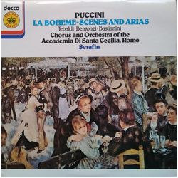 Giacomo Puccini / Coro dell'Accademia Nazionale di Santa Cecilia / Orchestra dell'Accademia Nazionale di Santa Cecilia / Tullio Serafin La Boheme–Scen