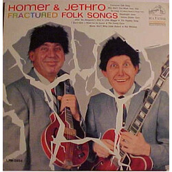 Homer And Jethro Fractured Folk Songs Vinyl LP USED