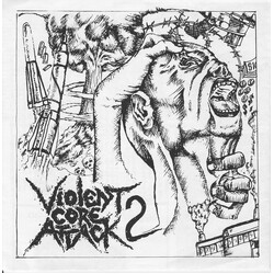 Various Violent Core Attack 2 USED VINYL 7INCH 33 S RPM EP COMPILATION